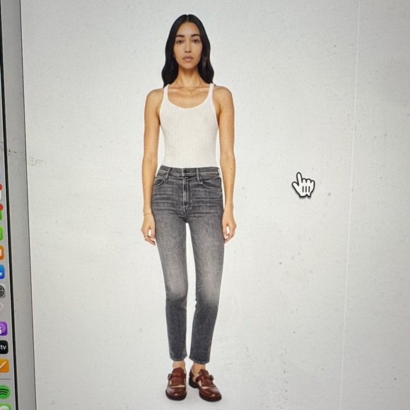 NWT MOTHER Women's the dazzler hover